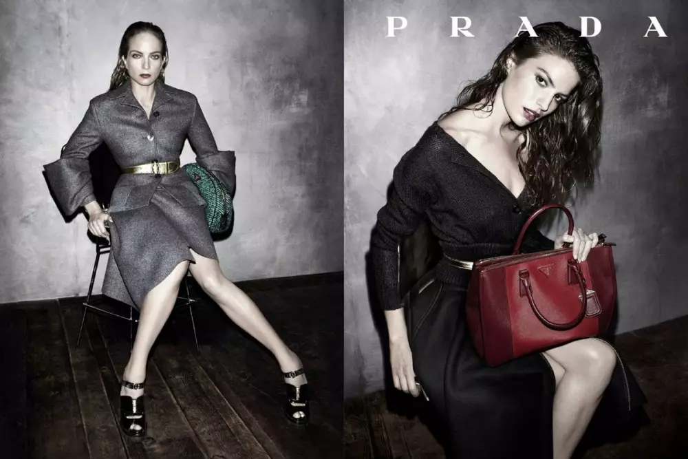 Տե՛ս Prada-ի 2013 թվականի աշնանային արշավը Սթիվեն Մեյզելի կողմից