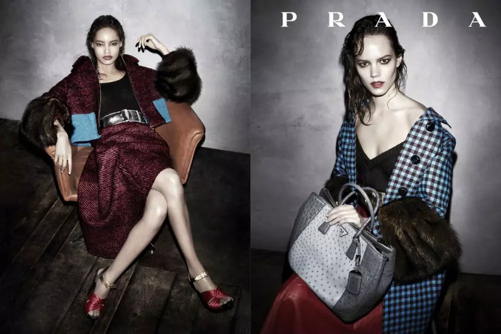 Onani Kampeni Yathunthu ya Prada ya Fall 2013 yolembedwa ndi Steven Meisel