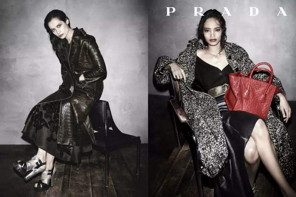 Ona Prada's Complete Fall 2013 Campaign naSteven Meisel