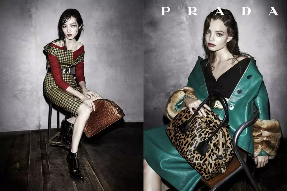 Vexa a campaña completa de Prada de outono de 2013 de Steven Meisel