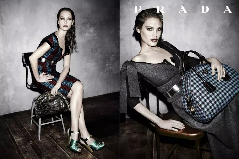 Vexa a campaña completa de Prada de outono de 2013 de Steven Meisel