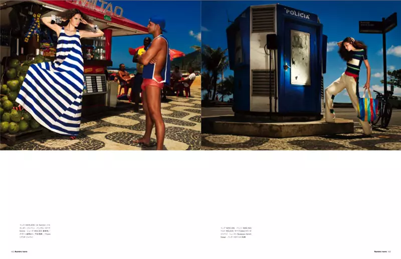 Marcelia Freesz ni Matthias Vriens-McGrath para sa Numéro Tokyo Marso 2011