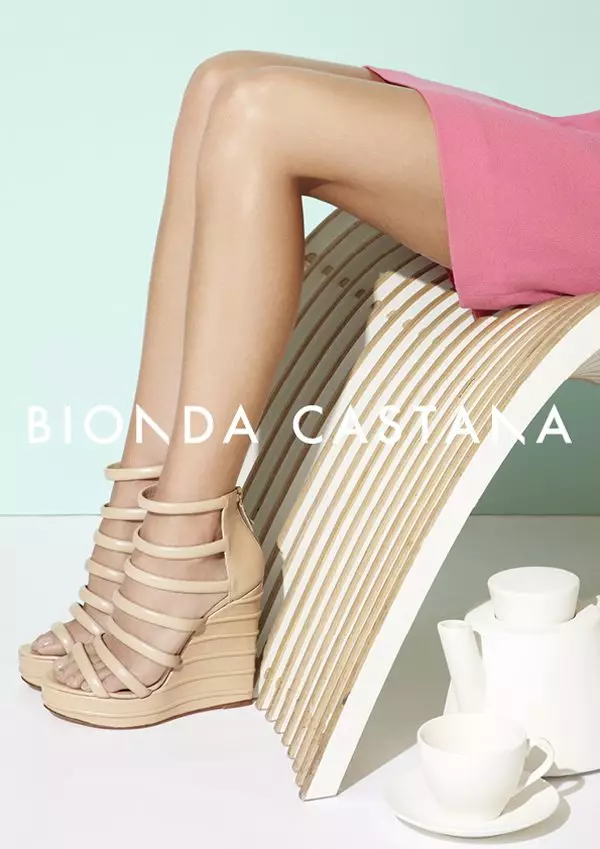 Bionda Castana Spring 2012 Campaign saunia e Aaron Tilley