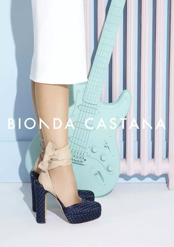 Bionda Castana 2012 көктемгі науқаны Аарон Тилли