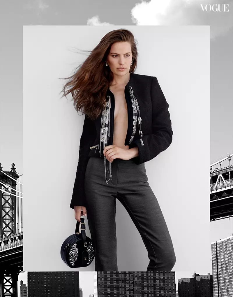 Cameron Russell nosí elegantné štýly pre Vogue Thailand