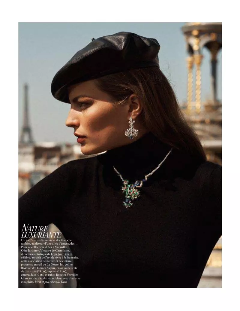 Cameron Russell blista u Precious Gems za Vogue Paris