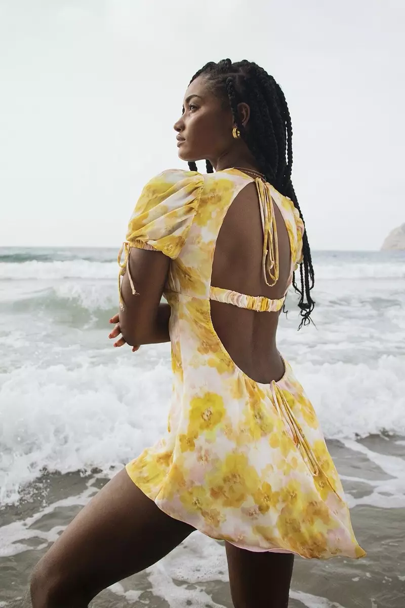 Melodie Monrose Charms in For Love & Lemons Summer '20 Swim