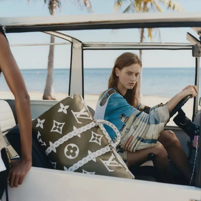 Sarah Dahl spiller hovedrollen i Louis Vuittons sommerkampagne 2019