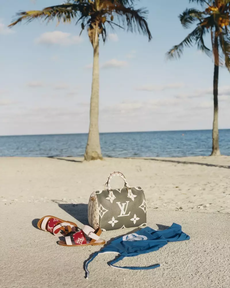 Et billede fra Louis Vuitton sommer 2019 reklamekampagne