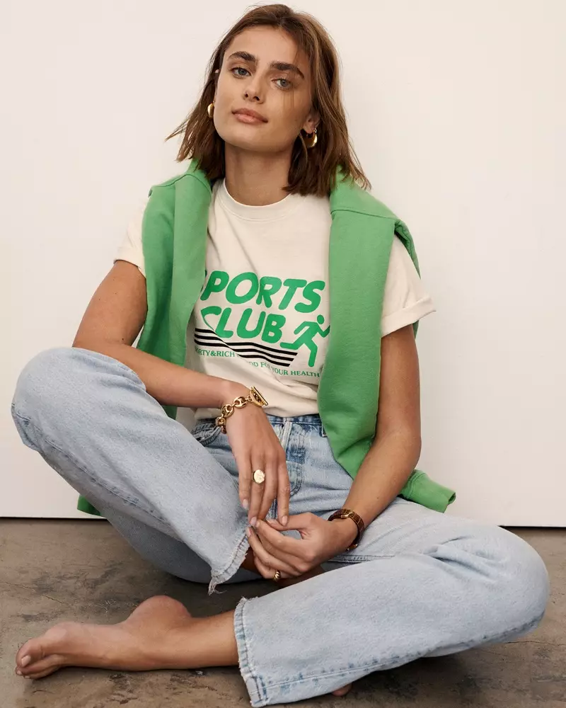 Taylor Hill Sporty & Rich Summer 2021 Campaign