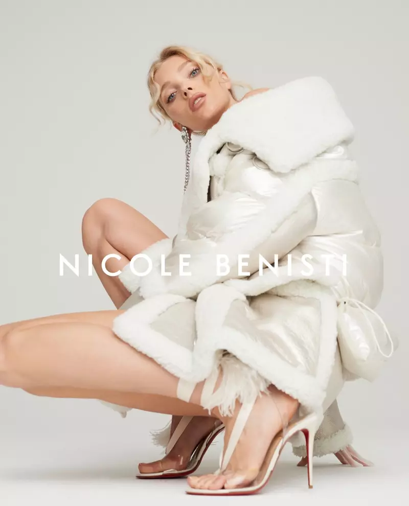 Et bilde fra Nicole Benistis reklamekampanje høsten 2019