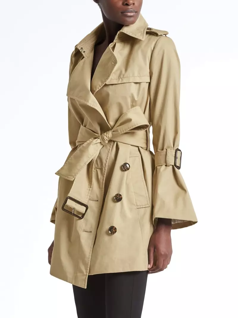 Trench asimmetrico Banana Republic x Olivia Palermo $ 228