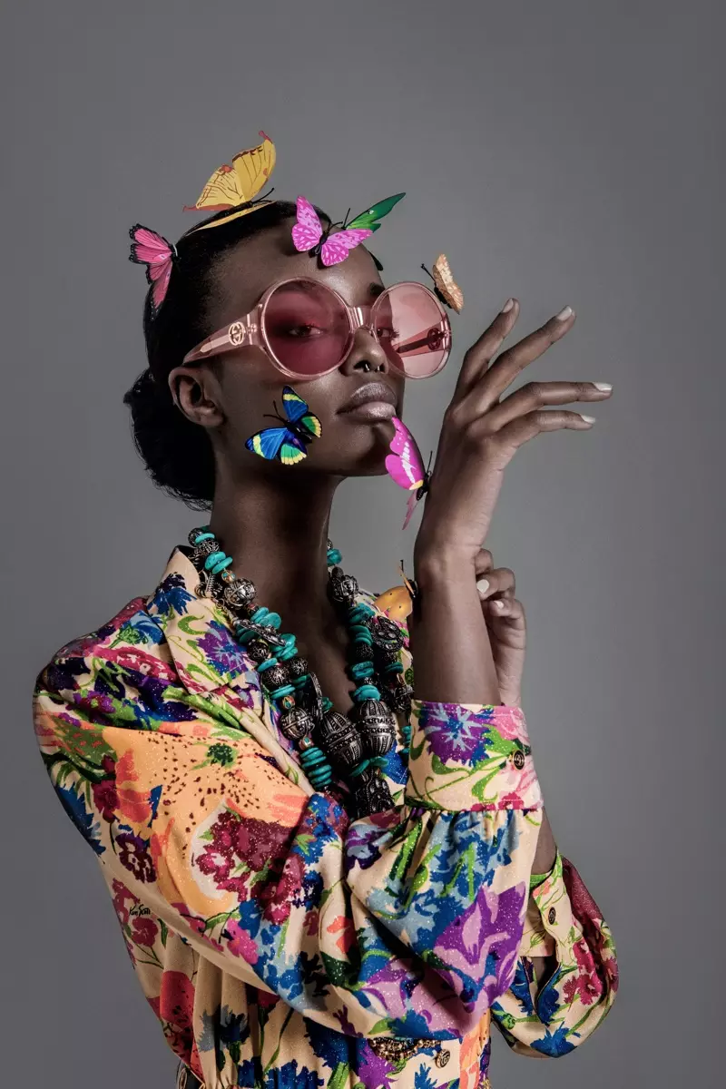 Fedola Shema Models Statement Styles foar Harper's Bazaar Fietnam