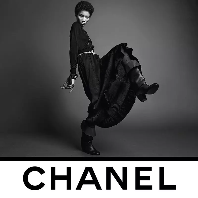 Линези Монтеро стала лицом рекламной кампании Chanel осень-зима 2020.