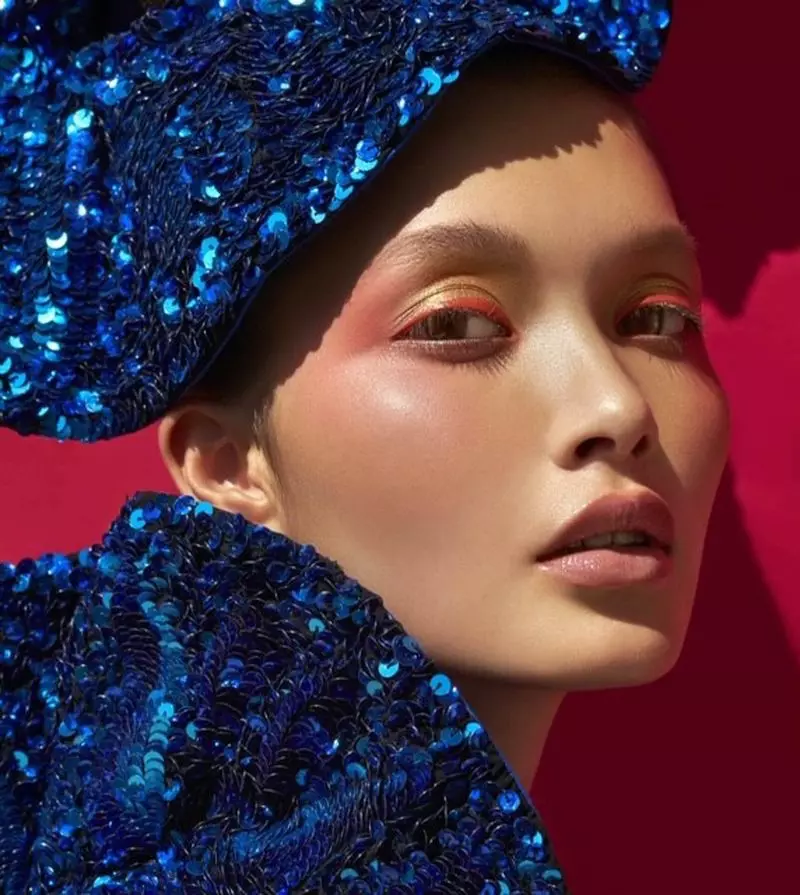 Yada Villaret Vogue Thailand Sequin Beauty Fashion Tahariri