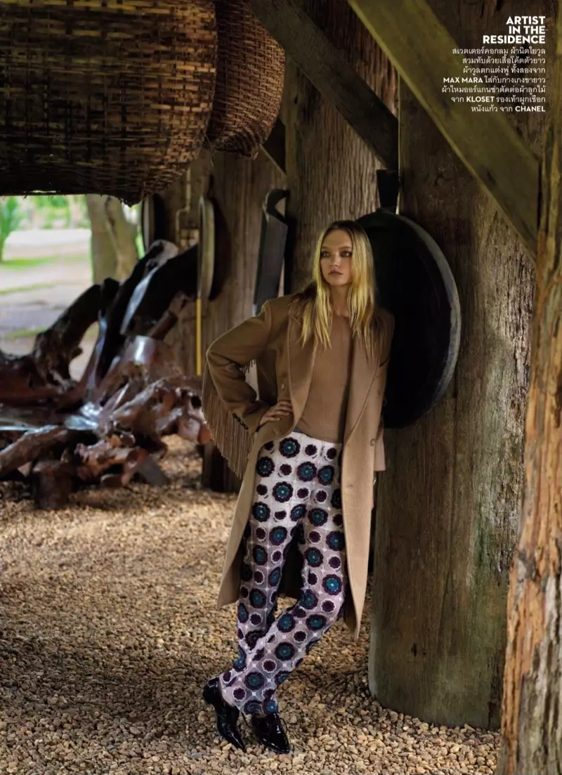 Gemma Ward odbywa modną wycieczkę dla Vogue Thailand