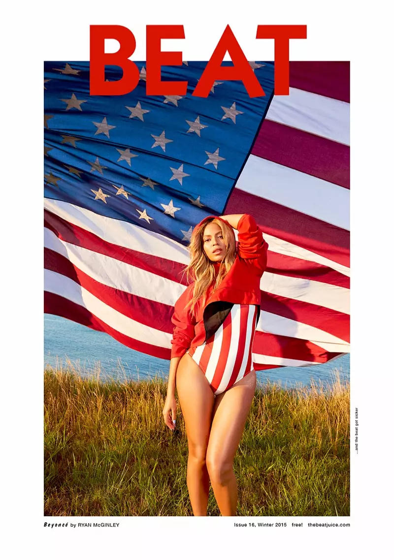 Beyonce kwenye Jalada la Beat Magazine Winter 2015