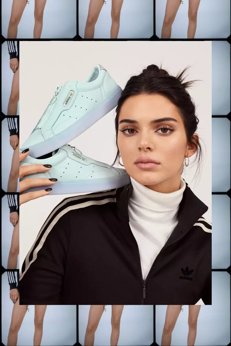 เคนดัลล์ เจนเนอร์ นำแสดงในแคมเปญ adidas Originals Sleek ประจำฤดูใบไม้ผลิ-ฤดูร้อน 2019