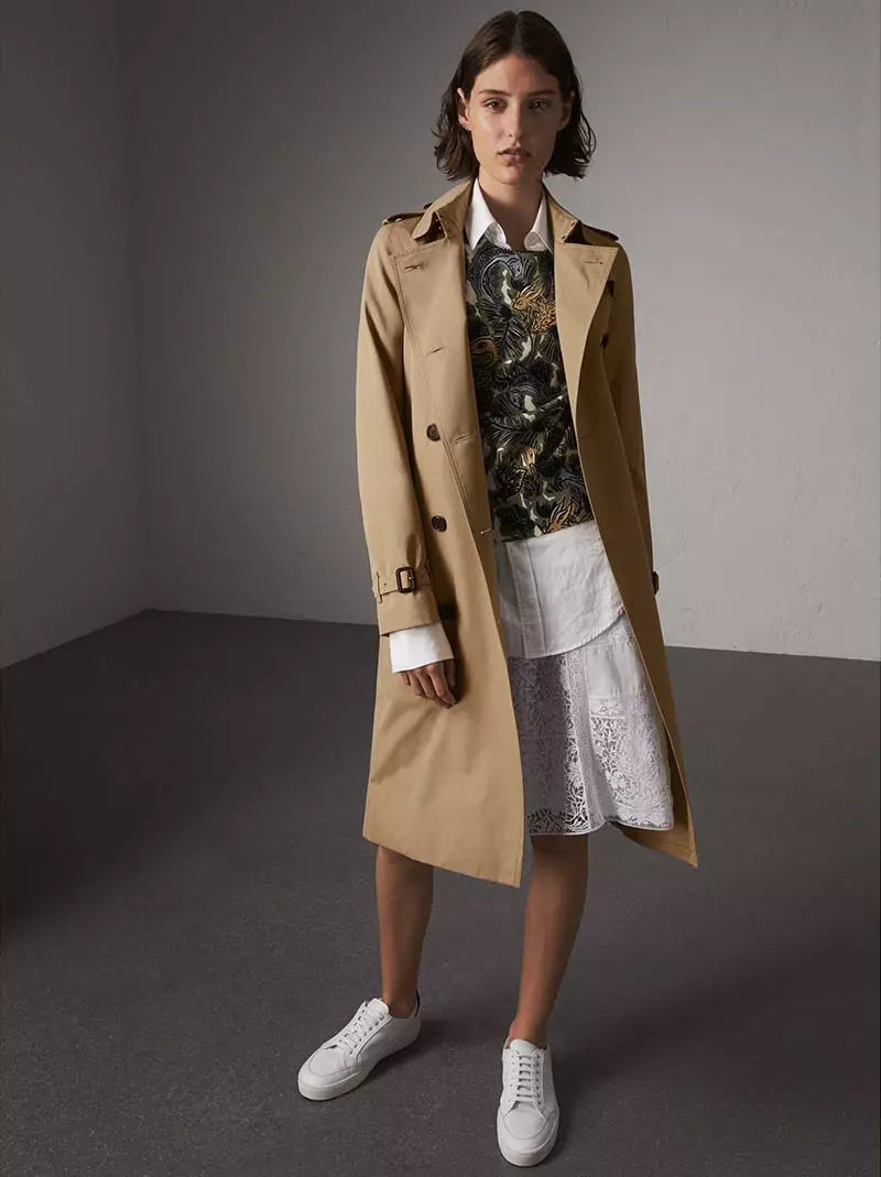 Burberry Kensington Extra-Long Heritage Trench Coat $2,095