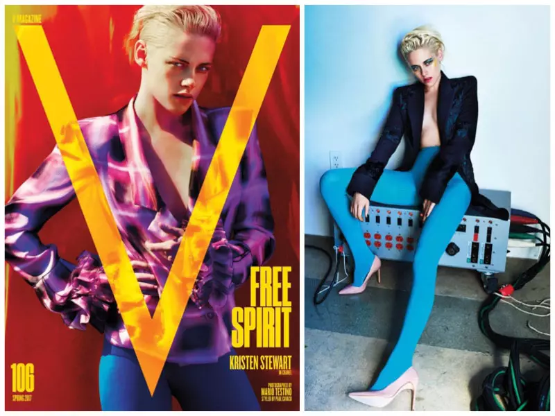 Kristen Stewart V Magazine Spring 2017 Photoshoot