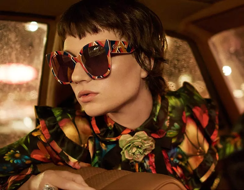 Glen Luchford fotografuje kampaň Gucci Eyewear jar-leto 2017