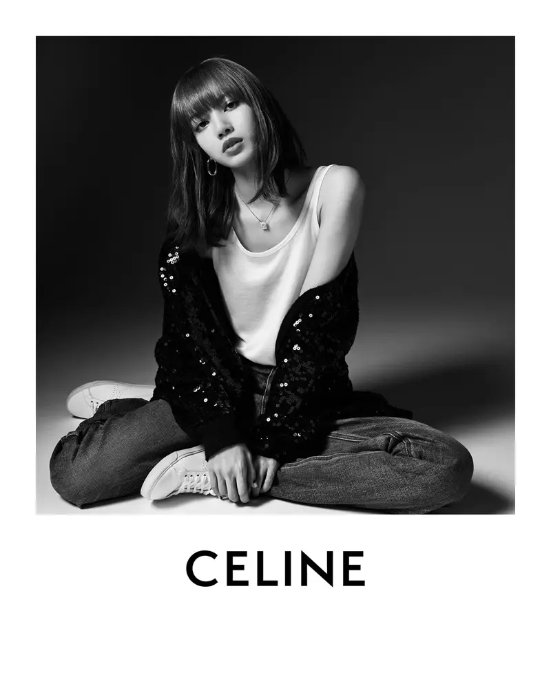 Blackpinklik Liza Celine kampaniyasida Hedi Slimane uchun suratga tushdi.