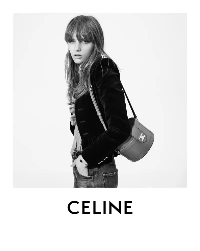 Hedi Slimane fotí kampaň Celine zima 2020.