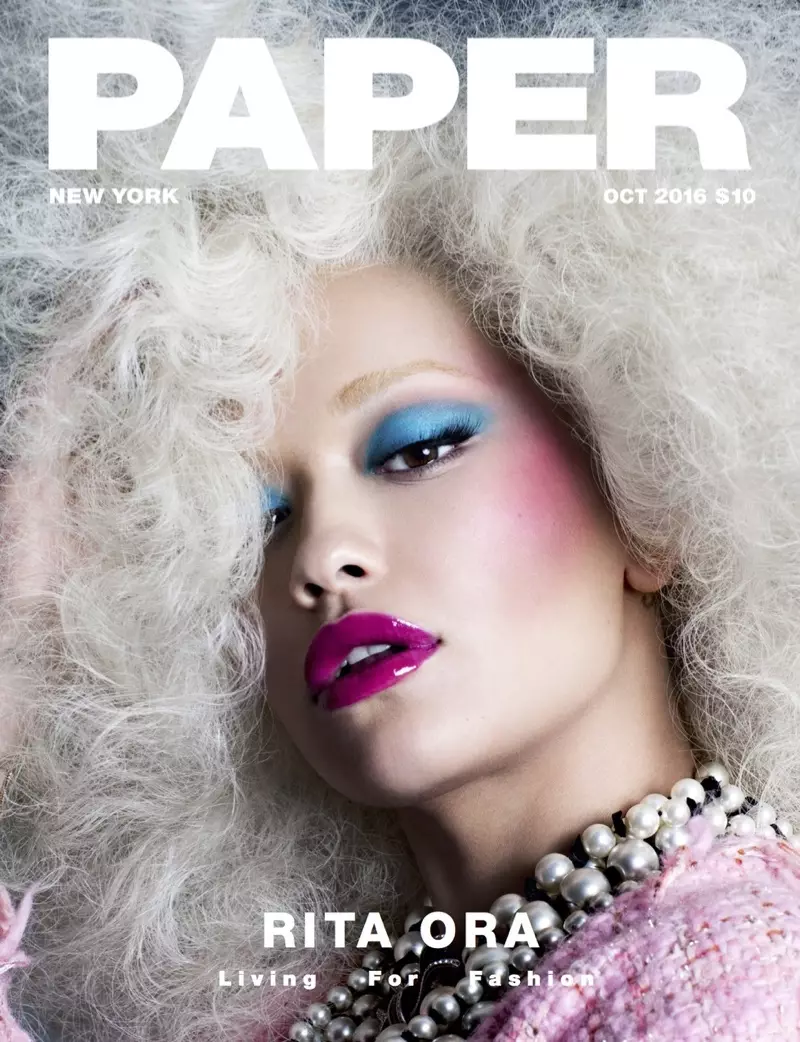 Rita Ora krijgt glamour voor Paper Magazine, praat over 'America's Next Top Model' reboot