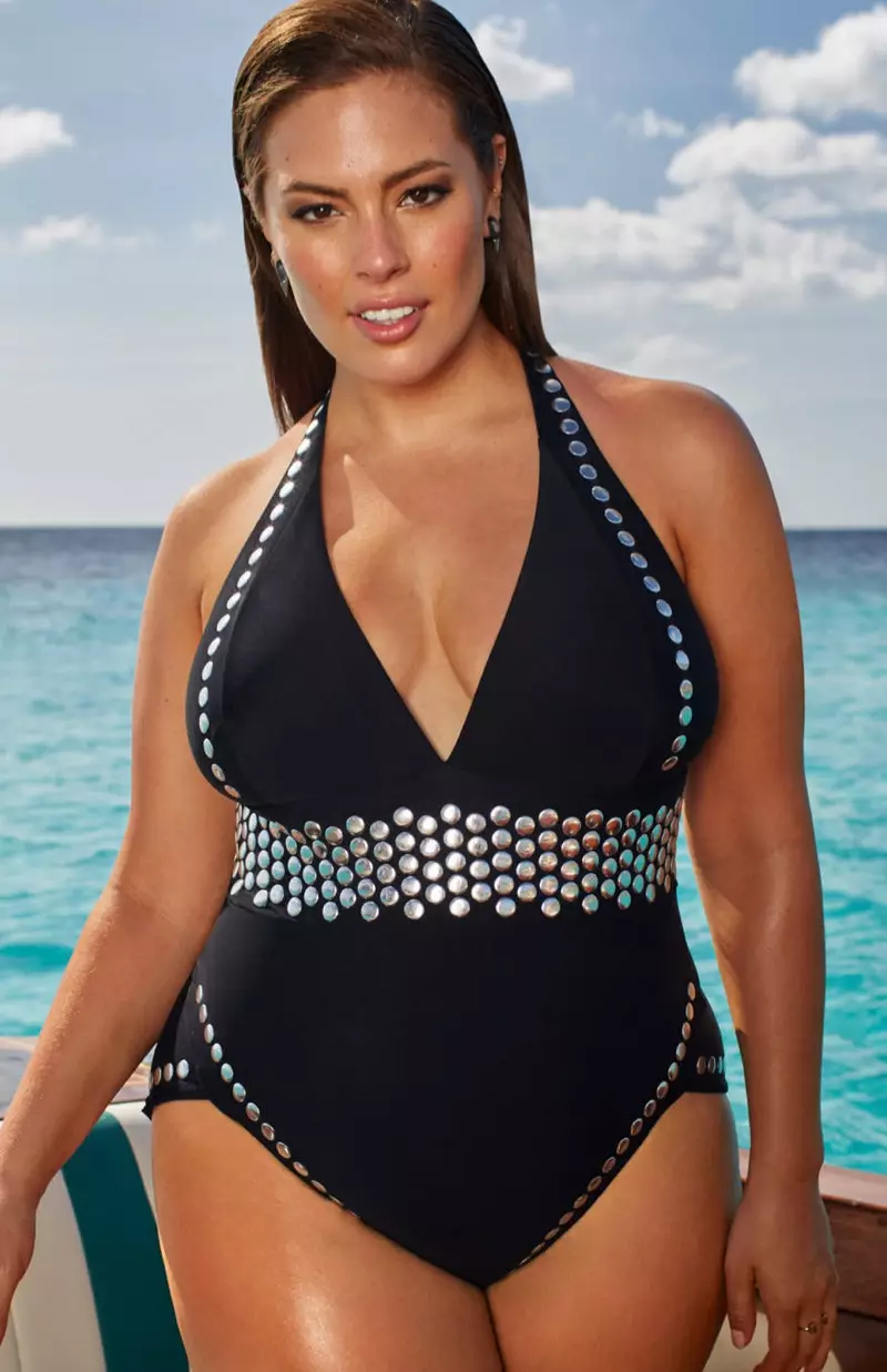 Ashley Graham x Swimsuitsforall Heist 比基尼