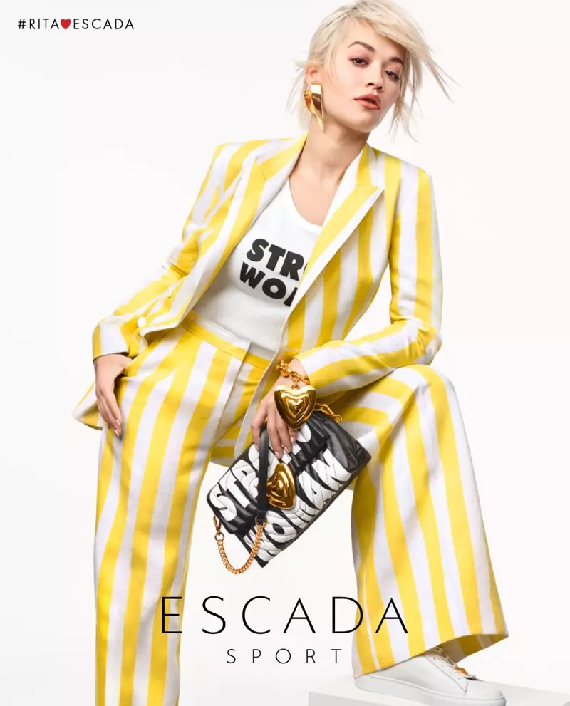 Rita Ora står i front for Escada vår-sommer 2019-kampanjen