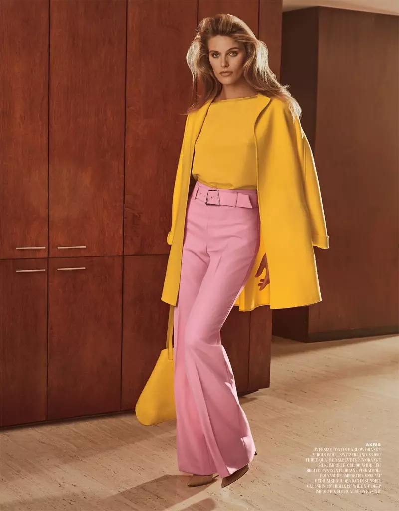 Madison Headrick Channels 1970's Fashion for Bergdorf Goodman