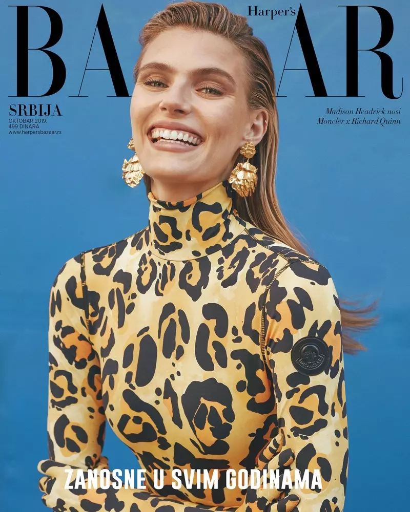 Madison Headrick manao akanjo sahy mitady Harper's Bazaar Serbia