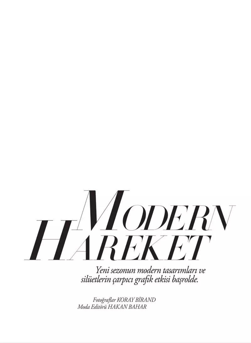 Milou van Groesen poseeraa Turkin Harper's Bazaarissa Helmikuu 2013 Kansikuva, Koray Birand