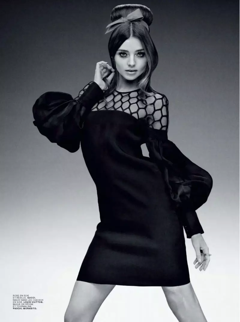 Miranda Kerr nyaeta Retro Glam pikeun Cover Shoot Pébruari of Jalouse