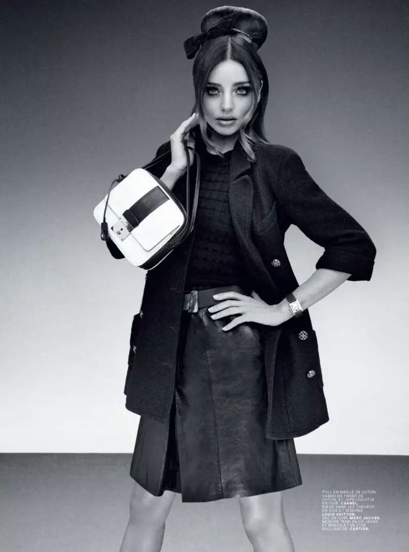 Miranda Kerr é Retro Glam para a portada de febreiro de Jalouse