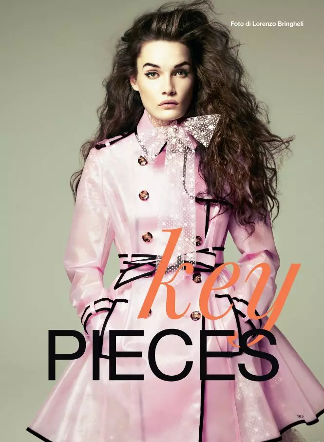 Jes Models Spring's Key Pieces for Glamour Italy Februari 2013