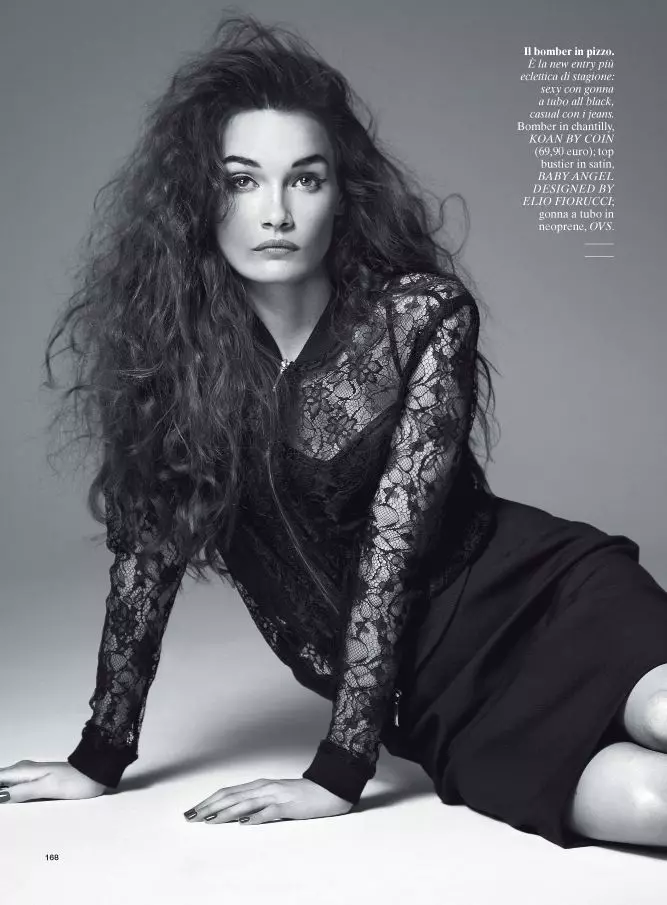 Jes Models I pezzi chiave della primavera per Glamour Italia febbraio 2013