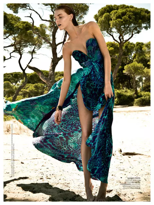 Thanassis Krikis Captures Island Looks for Marie Claire Greece August 2012