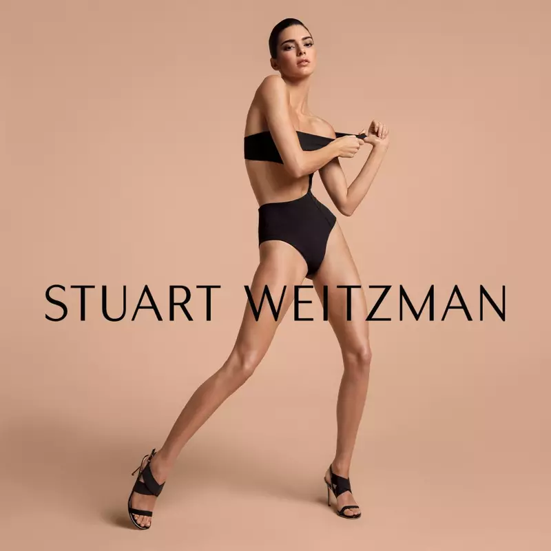 Kendall Jenner ngôi sao trong chiến dịch Stuart Weitzman xuân hè 2019