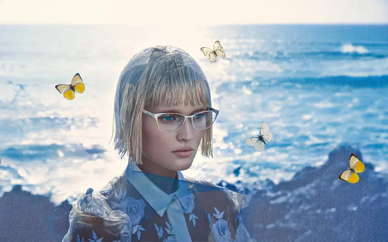 Më shumë foto të Toni Garrn në reklamat e pranverës së Blumarine 2014