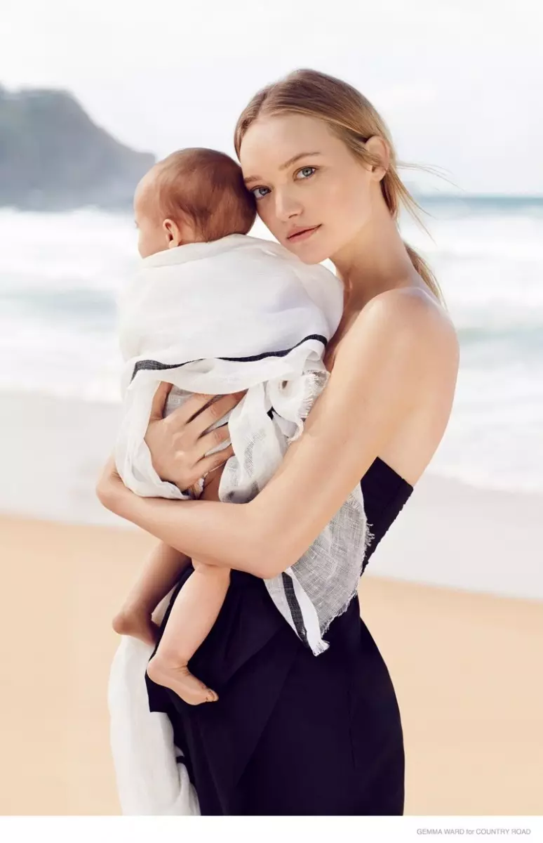 Gemma Ward para sa Country Road Summer 2015 Ad Campaign